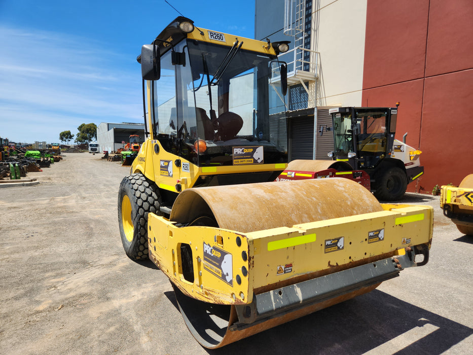 2016 BOMAG BW177D-5 7T SMOOTH DRUM ROLLER WITH 1760 HOURS (R260)