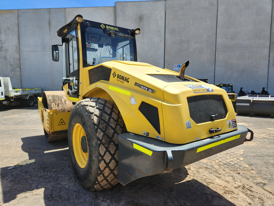 2016 BOMAG BW213D-5 13T SMOOTH DRUM ROLLER WITH 1770 HOURS (R249)