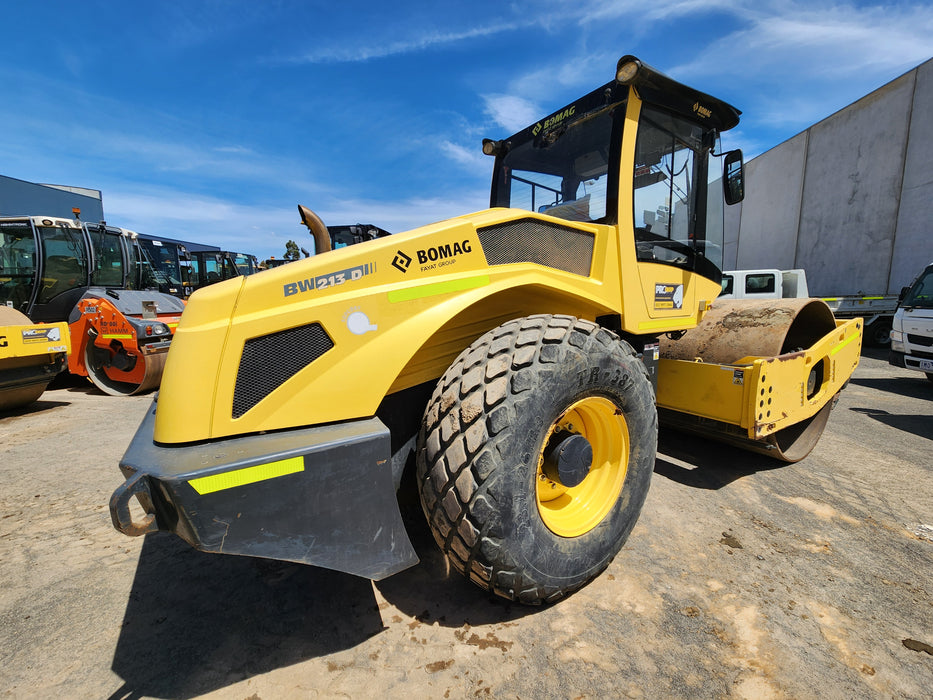 2016 BOMAG BW213D-5 13T SMOOTH DRUM ROLLER WITH 1770 HOURS (R249)