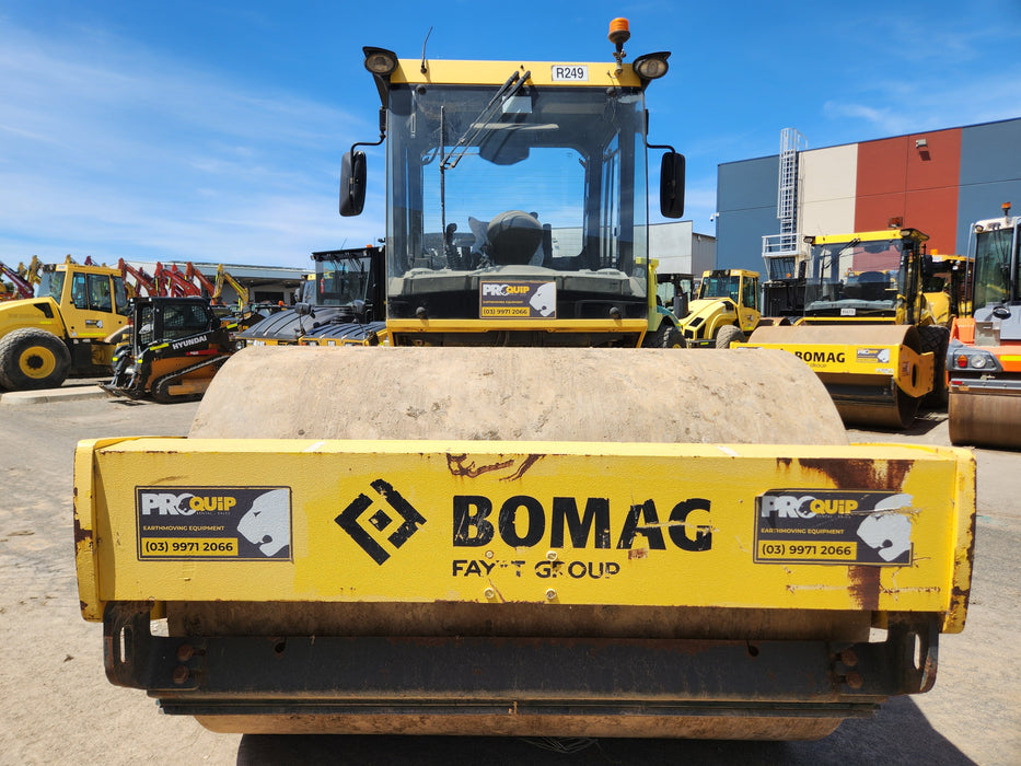 2016 BOMAG BW213D-5 13T SMOOTH DRUM ROLLER WITH 1770 HOURS (R249)