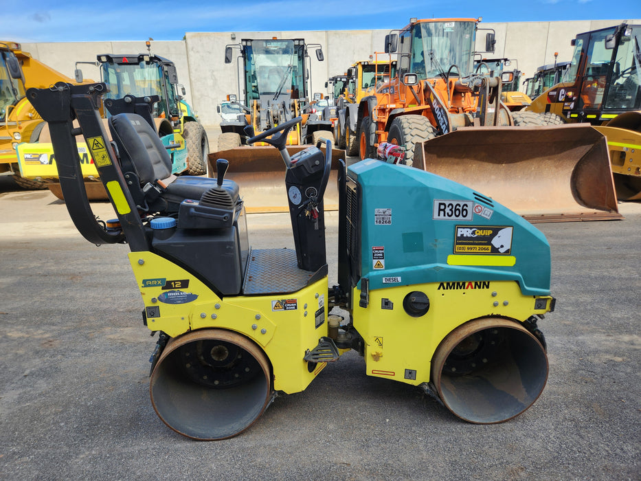 2020 AMMANN ARX12 1.5T TANDEM ROLLER (R366) WITH 260 HOURS