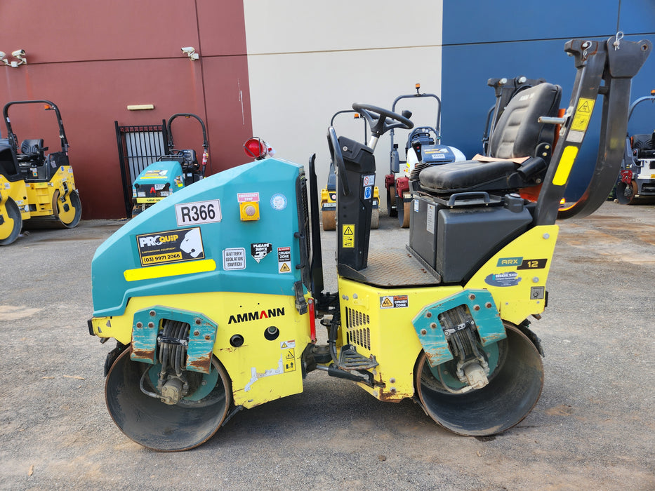 2020 AMMANN ARX12 1.5T TANDEM ROLLER (R366) WITH 260 HOURS