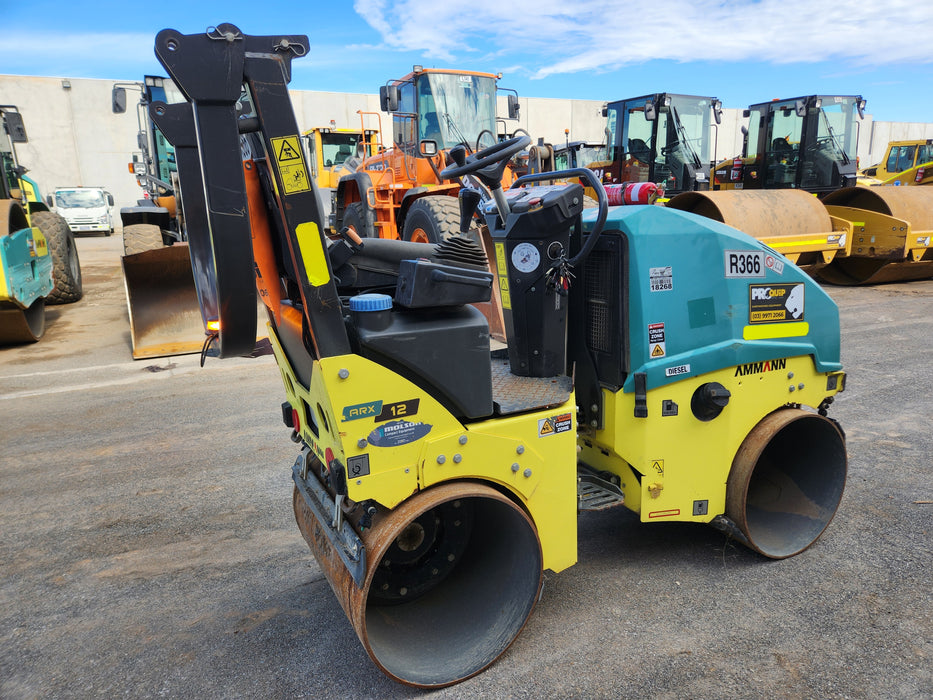 2020 AMMANN ARX12 1.5T TANDEM ROLLER (R366) WITH 260 HOURS