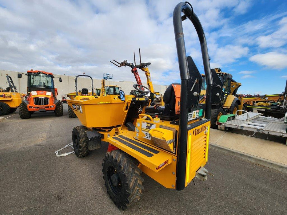 THWAITES 3T ARTICULATED SWIVEL SITE DUMPER (DU233) WITH 810 HOURS