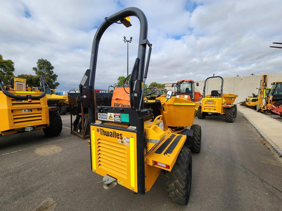 THWAITES 3T ARTICULATED SWIVEL SITE DUMPER (DU233) WITH 810 HOURS