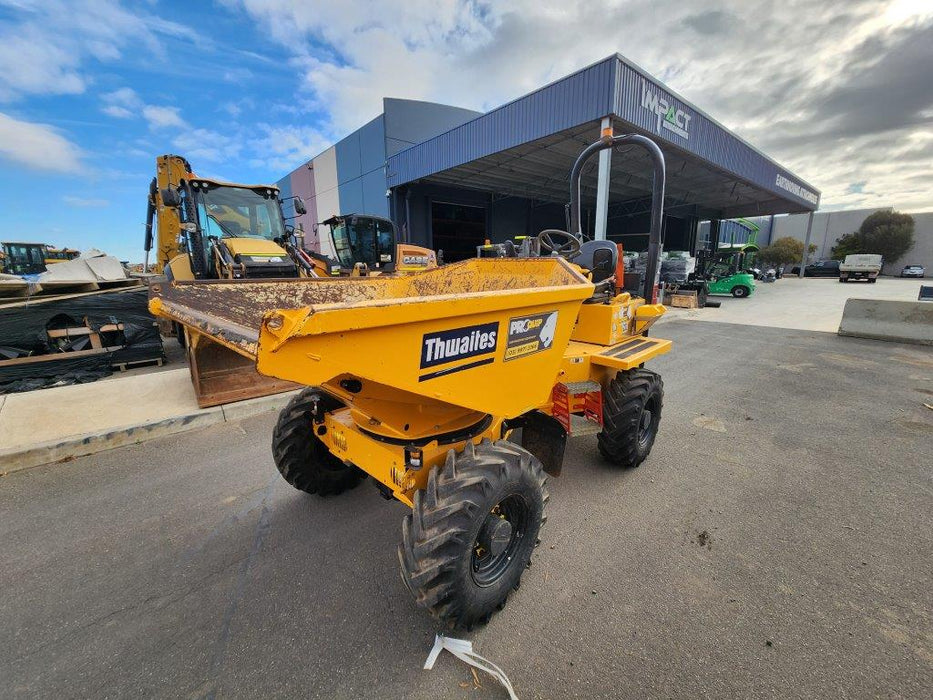 THWAITES 3T ARTICULATED SWIVEL SITE DUMPER (DU233) WITH 810 HOURS