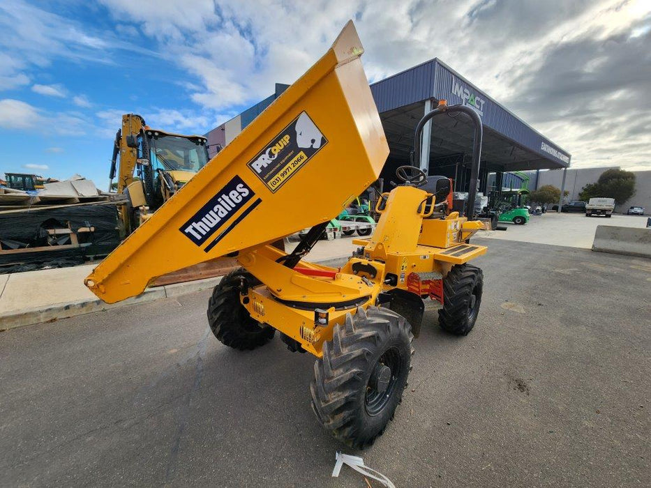 THWAITES 3T ARTICULATED SWIVEL SITE DUMPER (DU233) WITH 810 HOURS