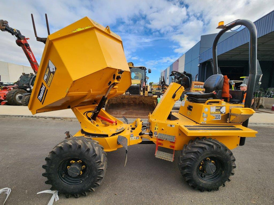 THWAITES 3T ARTICULATED SWIVEL SITE DUMPER (DU233) WITH 810 HOURS