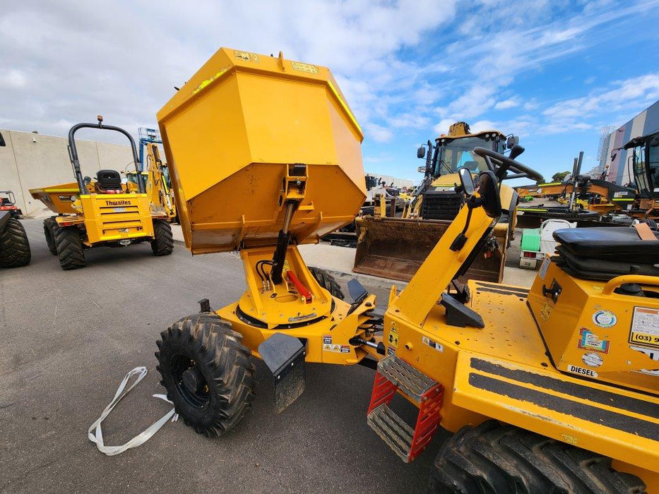 2022 THWAITES 3T SWIVEL SITE DUMPER (DU233) WITH 1050 HOURS