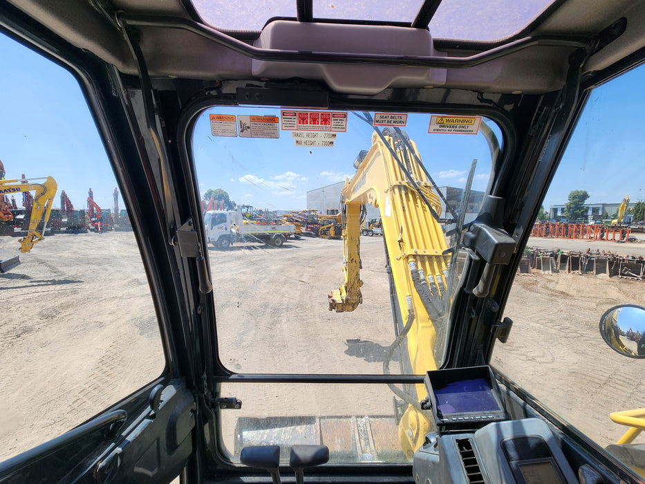 2021 YANMAR VIO80 8T EXCAVATOR (M785) WITH TILT HITCH, CIVIL SPEC AND 2025 HRS