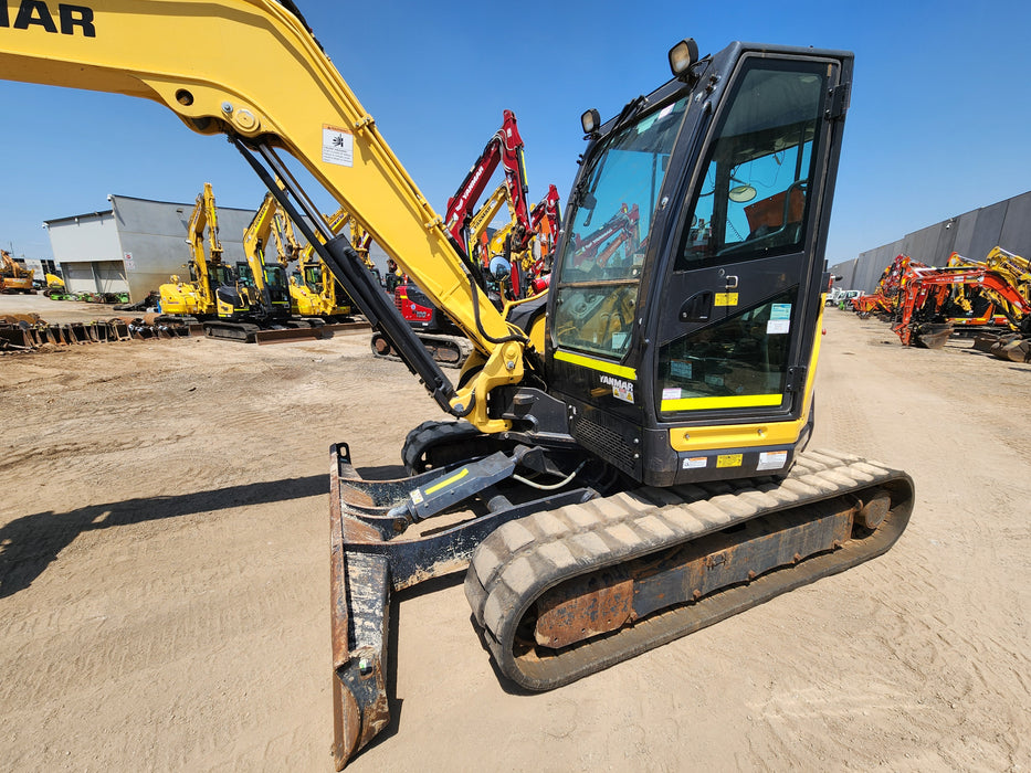 2021 YANMAR VIO80 8T EXCAVATOR (M785) WITH TILT HITCH, CIVIL SPEC AND 2025 HRS