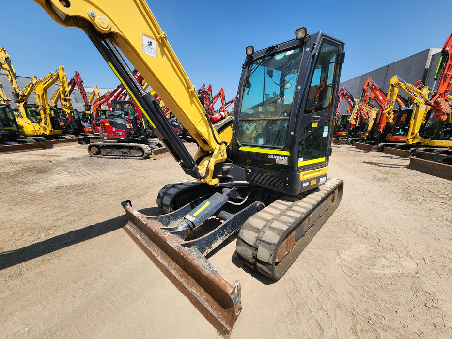 2021 YANMAR VIO80 8T EXCAVATOR (M785) WITH TILT HITCH, CIVIL SPEC AND 2025 HRS