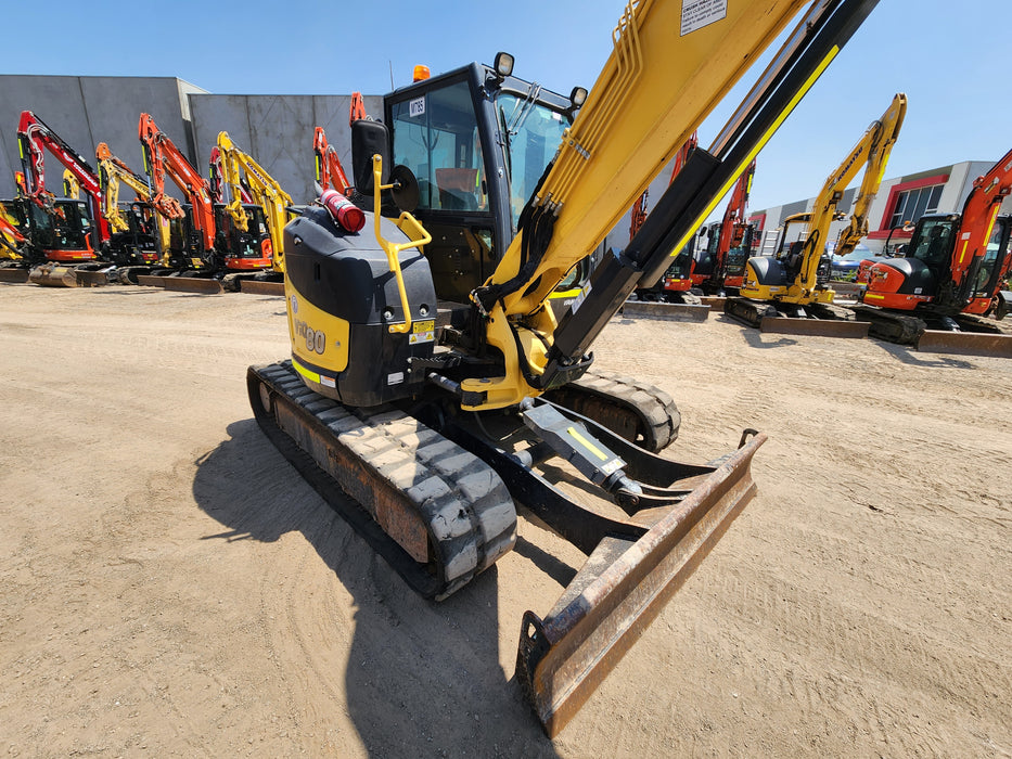 2021 YANMAR VIO80 8T EXCAVATOR (M785) WITH TILT HITCH, CIVIL SPEC AND 2025 HRS