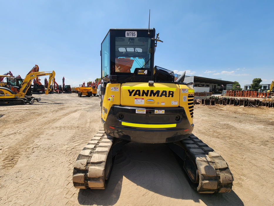 2021 YANMAR VIO80 8T EXCAVATOR (M785) WITH TILT HITCH, CIVIL SPEC AND 2025 HRS