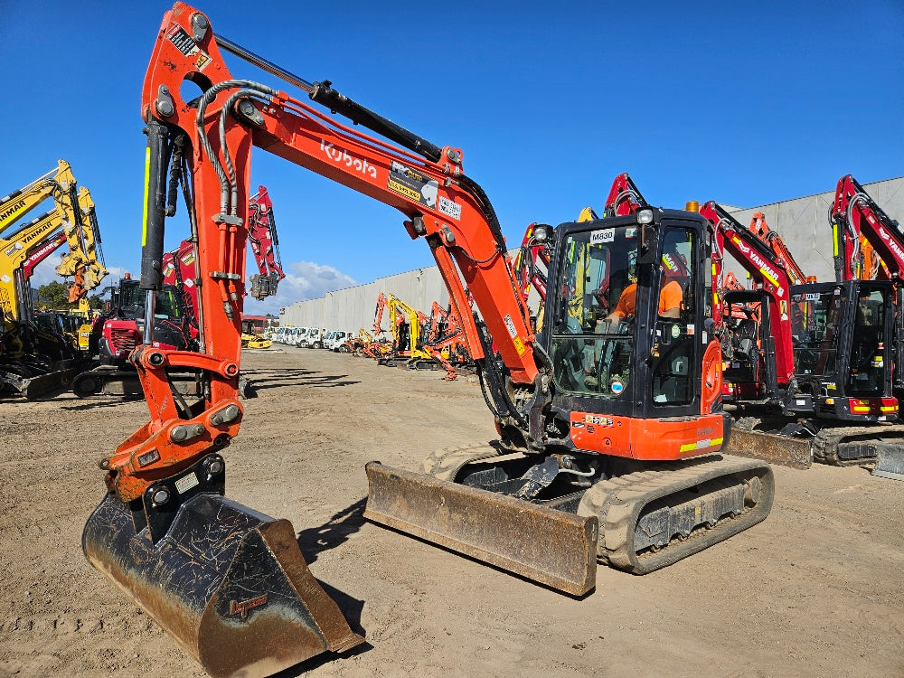 2022 Kubota U48-4 5T Excavator (M830) With A/C Cab, Buckets And 650 Hours