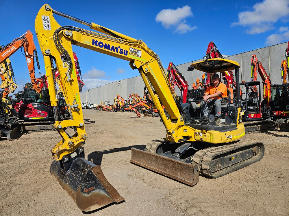 2022 Komatsu PC55MR-5 5.5T Excavator (M934) With Hitch, Buckets And 700 Hrs