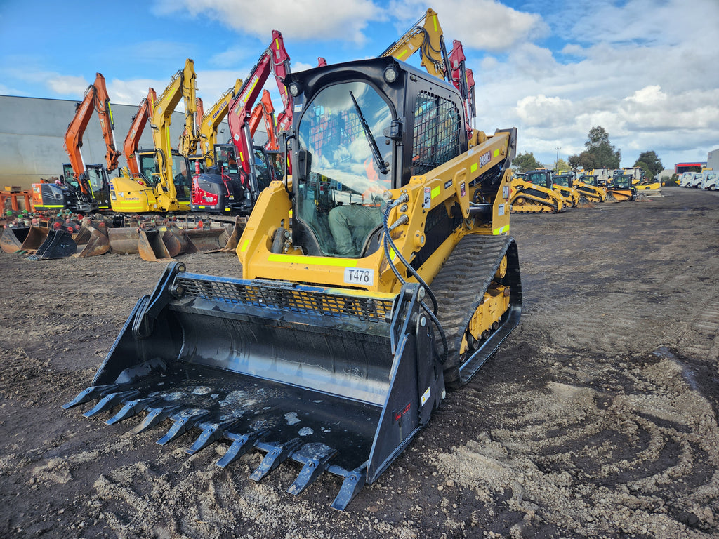 Caterpillar 2021 Cat 249D3 Track Loader (T478) With 4 IN1 Bucket, Civil Spec And 1050 Hrs