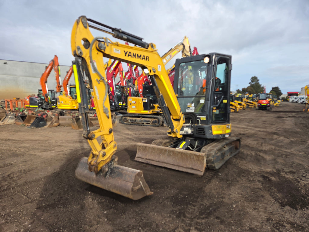 2022 Yanmar VIO35-6 Excavator (M849) With A/C Cab, Buckets And 1165 Hours