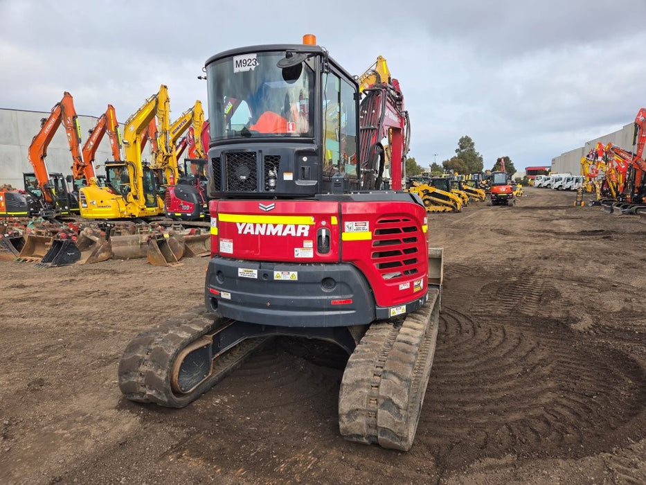 2022 YANMAR VIO55-6 5.6T EXCAVATOR (M923) WITH CABIN, BUCKETS AND 2100 HOURS
