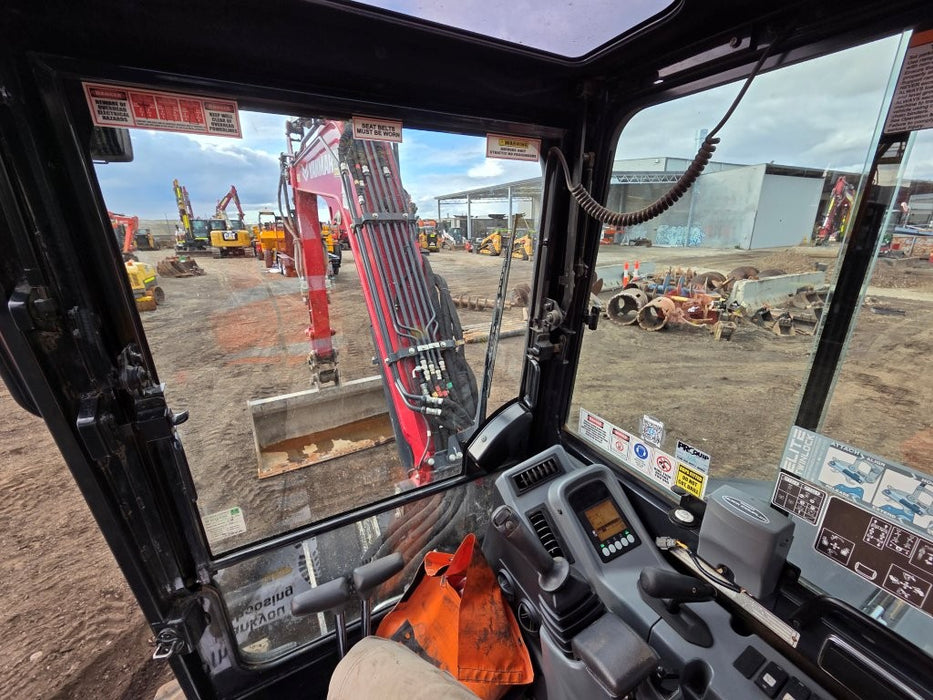 2022 YANMAR VIO55-6 5.6T EXCAVATOR (M923) WITH CABIN, BUCKETS AND 2100 HOURS