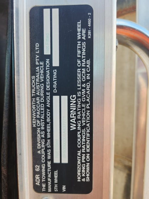 2008 KENWORTH T358 6 X 4 WATER TRUCK WITH 13000 LTR TANK, SPRAYERS. ETC.