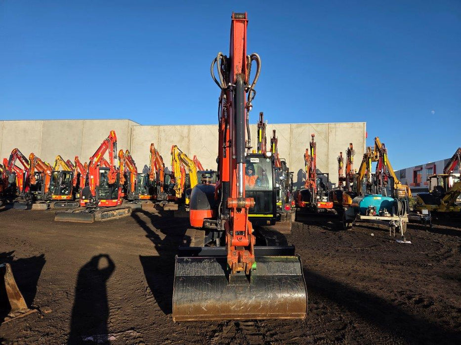 2022 KUBOTA KX080 8T EXCAVATOR (M877) WITH HITCH, BUCKETS AND 1730 HOURS