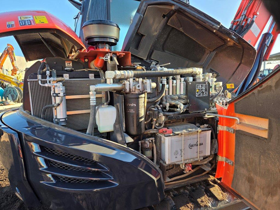 2022 KUBOTA KX080 8T EXCAVATOR (M877) WITH HITCH, BUCKETS AND 1730 HOURS