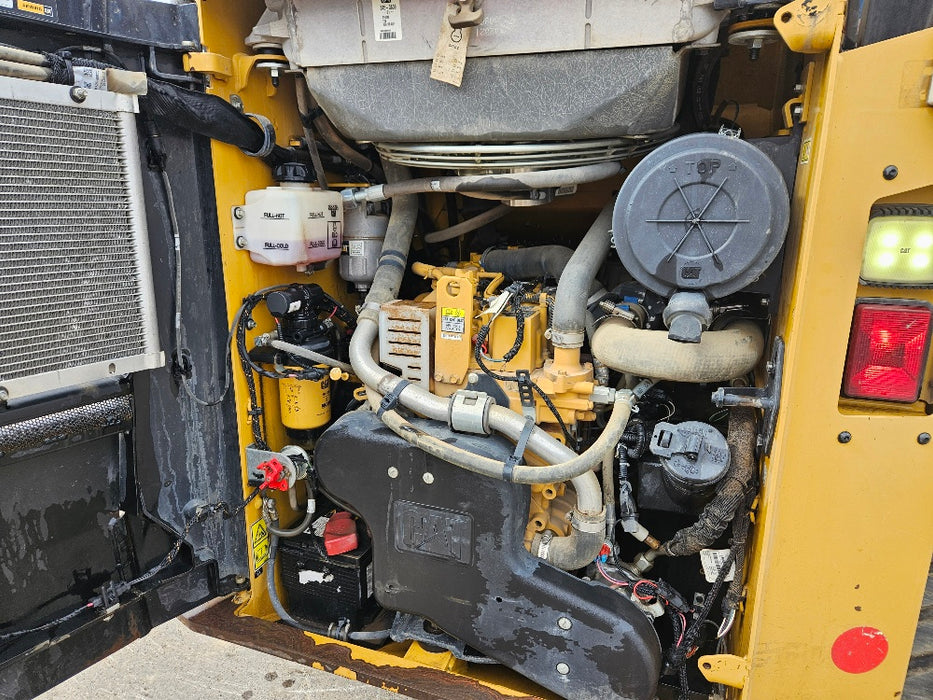 2021 CAT 259D3 TRACK LOADER (T496) WITH HI-FLOW, 4 IN 1 AND LOW 1185 HOURS