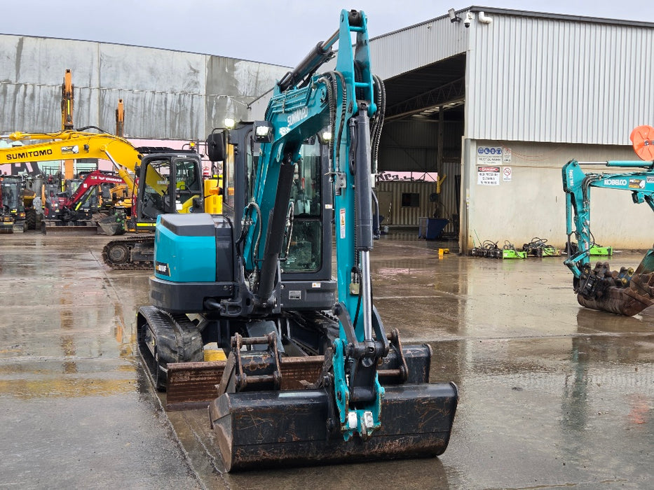 2022 SUNWARD SWE60UF 6T EXCAVATOR WITH A/C CAB, HITCH BUCKETS, 638 HRS
