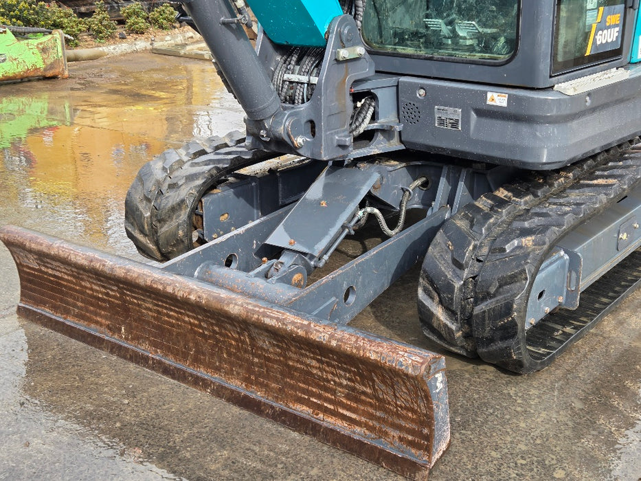 2022 SUNWARD SWE60UF 6T EXCAVATOR WITH A/C CAB, HITCH BUCKETS, 638 HRS