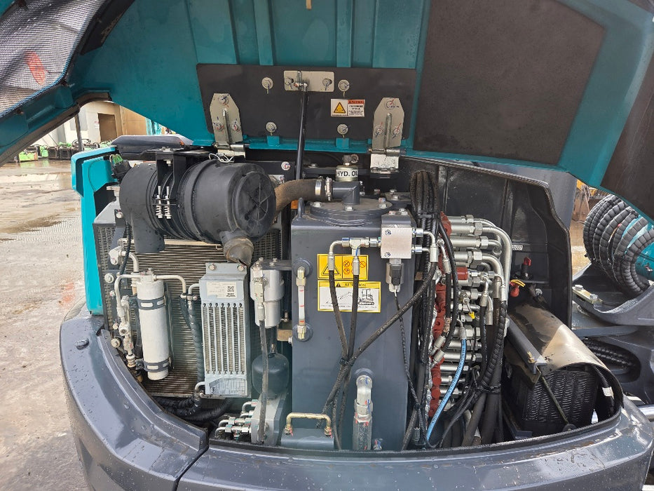 2022 SUNWARD SWE60UF 6T EXCAVATOR WITH A/C CAB, HITCH BUCKETS, 638 HRS