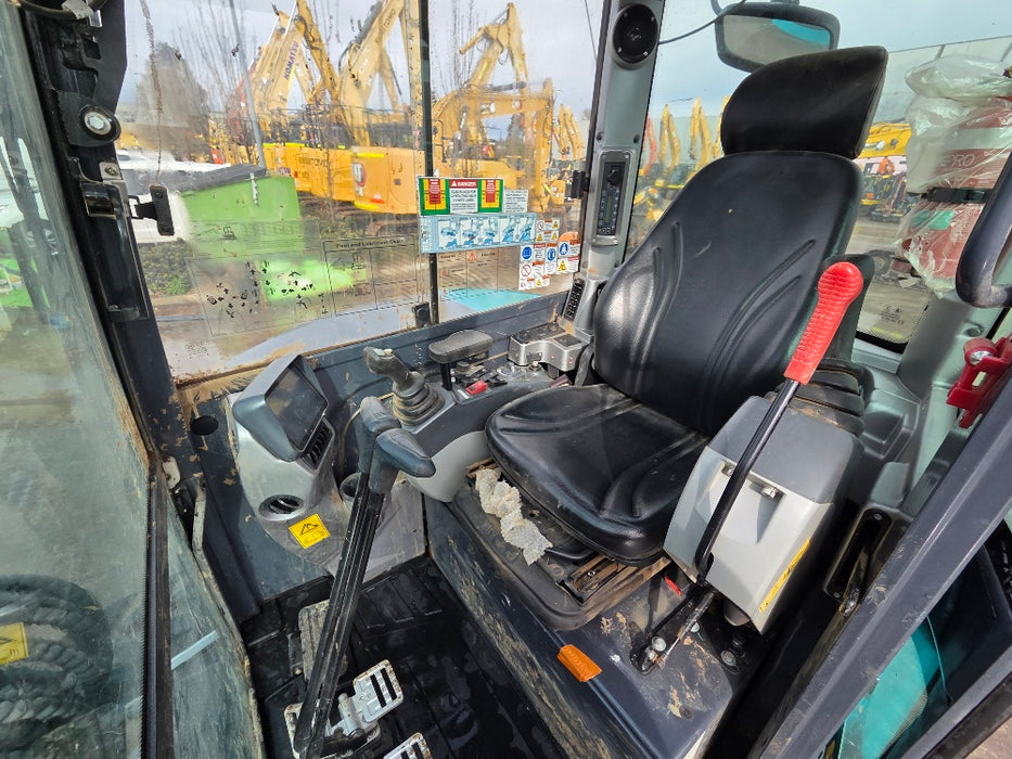 2022 SUNWARD SWE60UF 6T EXCAVATOR WITH A/C CAB, HITCH BUCKETS, 638 HRS