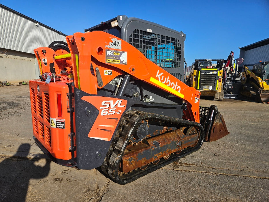 2022 KUBOTA SVL65-2 TRACK LOADER (T547) WITH FULL CIVIL SPEC AND 760 HRS