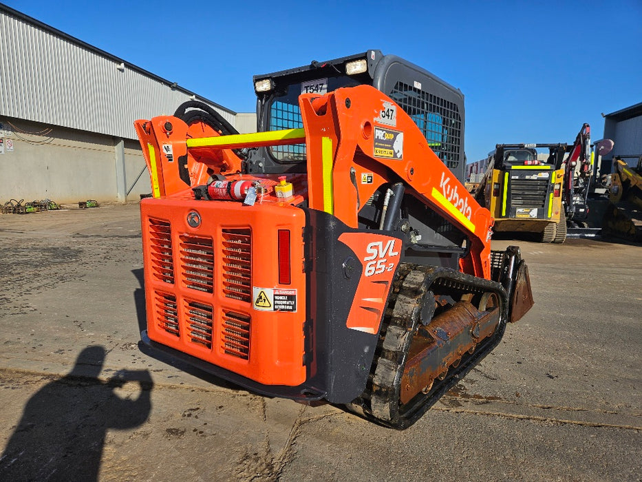 2022 KUBOTA SVL65-2 TRACK LOADER (T547) WITH FULL CIVIL SPEC AND 760 HRS
