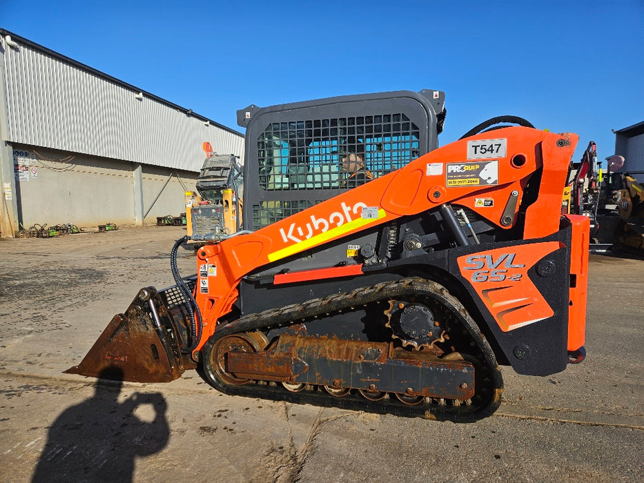 2022 KUBOTA SVL65-2 TRACK LOADER (T547) WITH FULL CIVIL SPEC AND 760 HRS