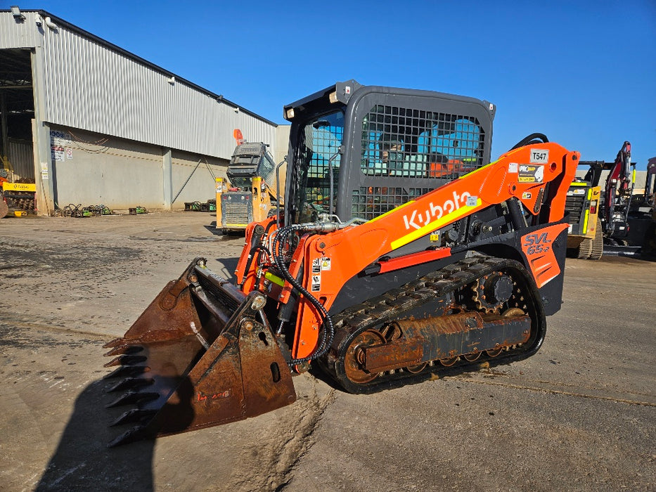 2022 KUBOTA SVL65-2 TRACK LOADER (T547) WITH FULL CIVIL SPEC AND 760 HRS