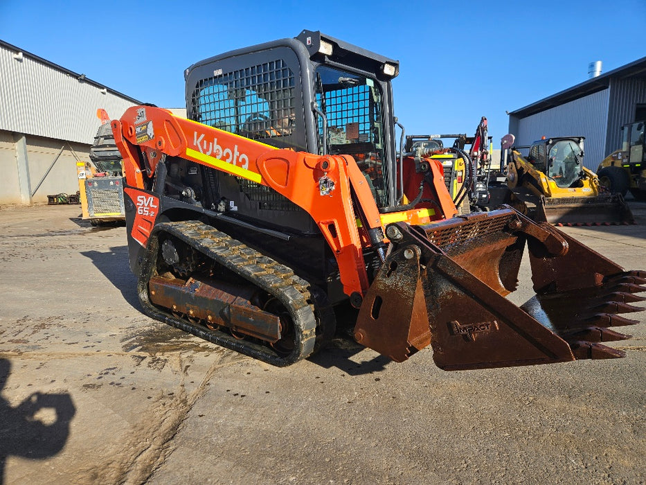 2022 KUBOTA SVL65-2 TRACK LOADER (T547) WITH FULL CIVIL SPEC AND 760 HRS
