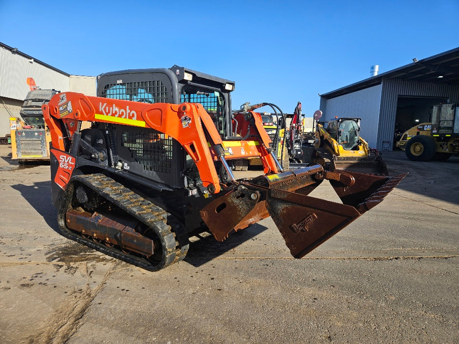 2022 KUBOTA SVL65-2 TRACK LOADER (T547) WITH FULL CIVIL SPEC AND 760 HRS