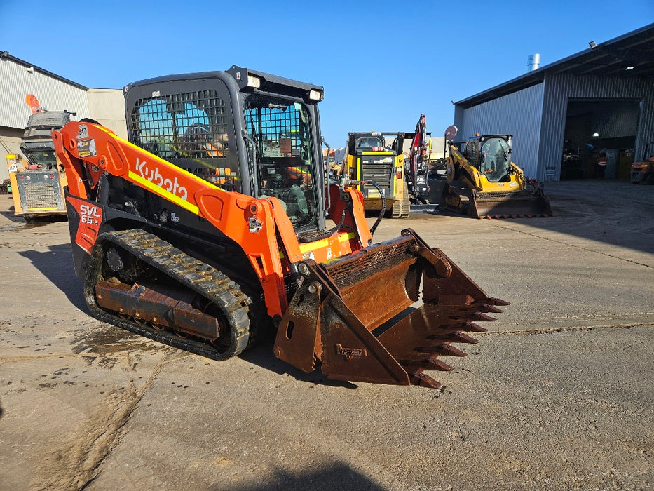 2022 KUBOTA SVL65-2 TRACK LOADER (T547) WITH FULL CIVIL SPEC AND 760 HRS