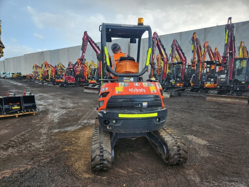 2022 KUBOTA U25 2.6T EXCAVATOR (M878) WITH HYD HITCH, BUCKETS AND 1021 HOURS
