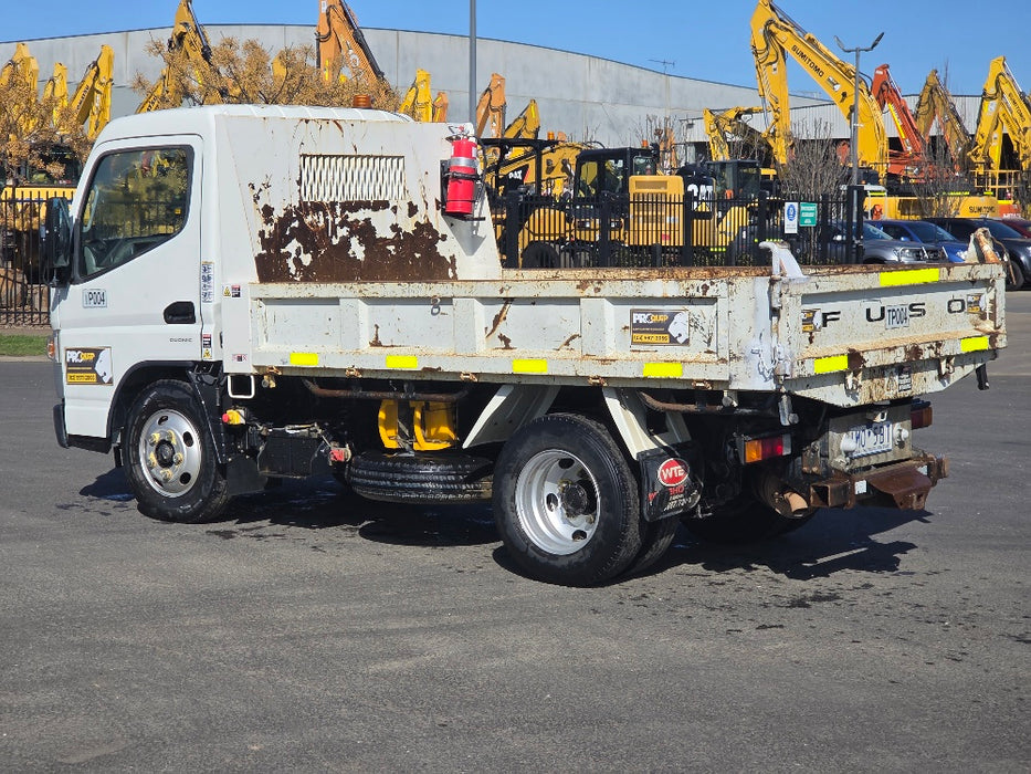 2018 FUSO CANTER 515 SWB TIPPER (TP004) WITH 6000KG GVM, AUTO AND 43000KLM