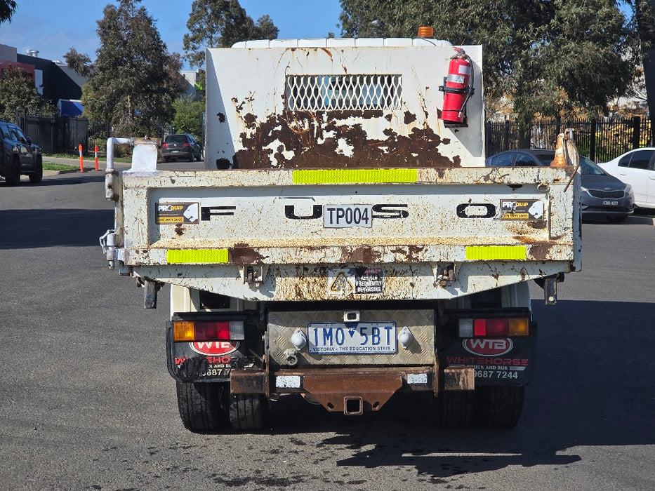 2018 FUSO CANTER 515 SWB TIPPER (TP004) WITH 6000KG GVM, AUTO AND 43000KLM