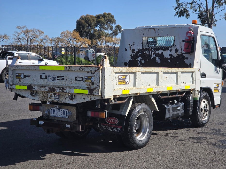 2018 FUSO CANTER 515 SWB TIPPER (TP004) WITH 6000KG GVM, AUTO AND 43000KLM