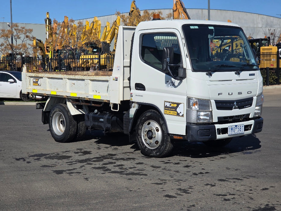 2018 FUSO CANTER 515 SWB TIPPER (TP004) WITH 6000KG GVM, AUTO AND 43000KLM