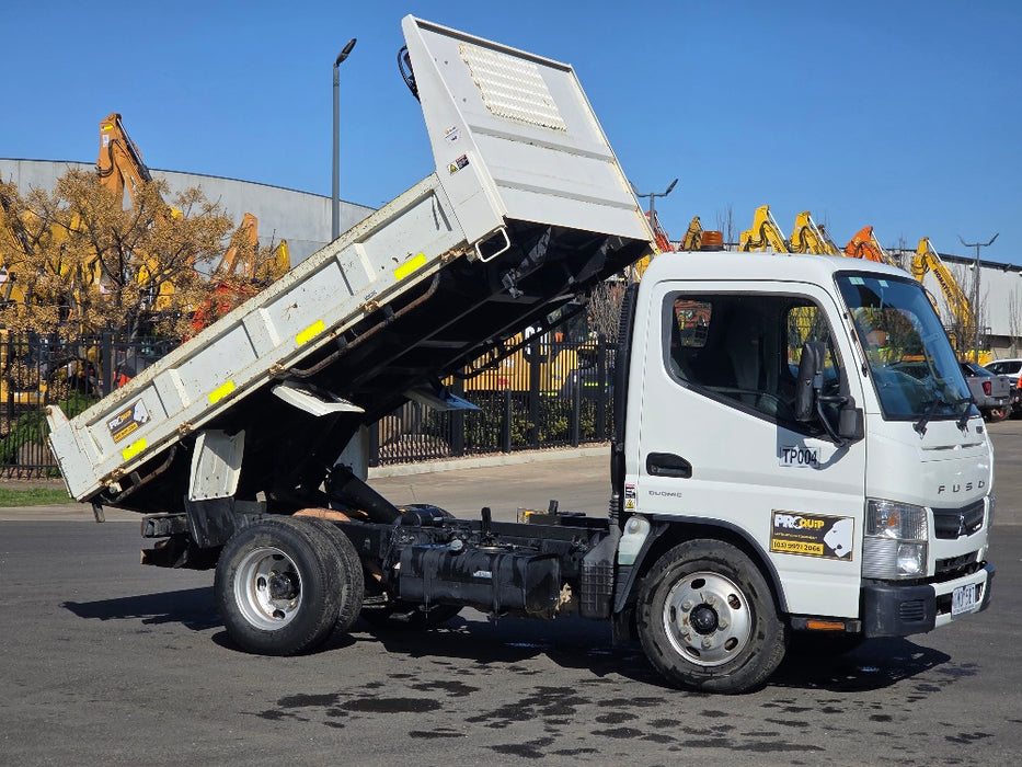 2018 FUSO CANTER 515 SWB TIPPER (TP004) WITH 6000KG GVM, AUTO AND 43000KLM