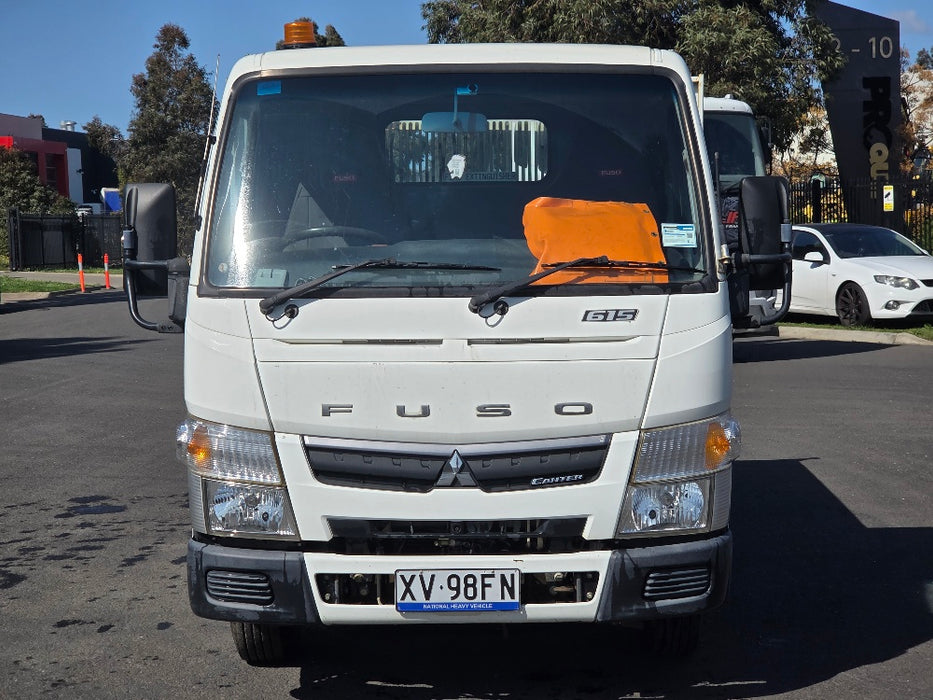2019 FUSO CANTER 515 SWB TIPPER TRUCK (TP010) WITH 35,000 KLMS, AUTO AND CIVIL SPEC