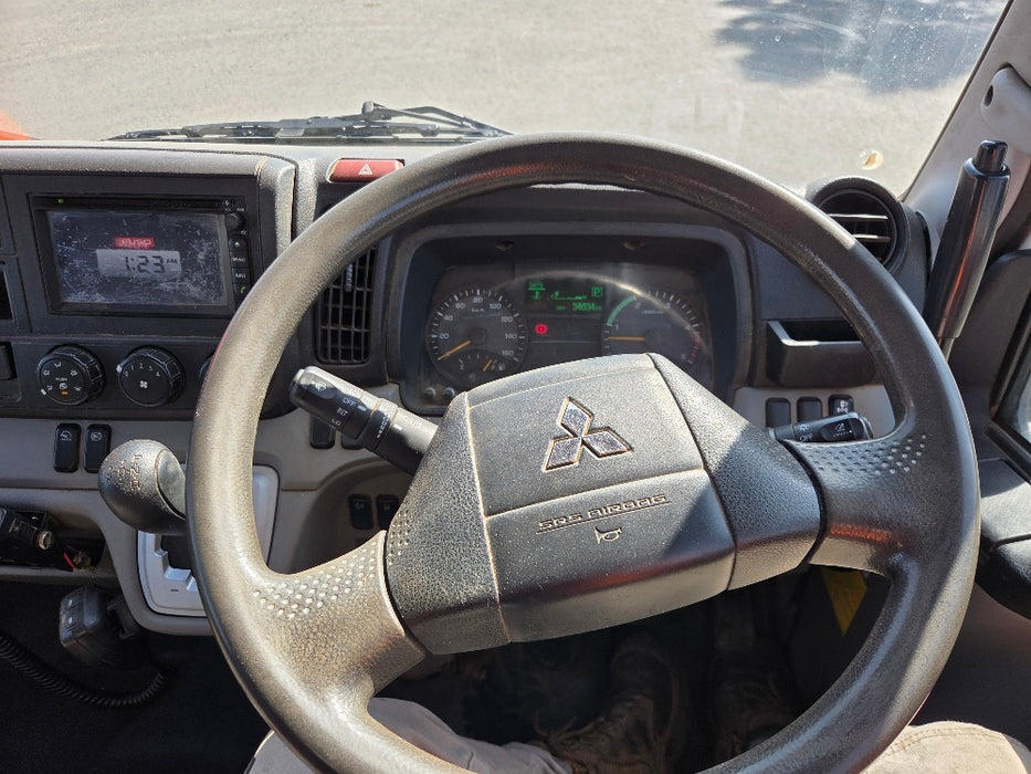 2019 FUSO CANTER 515 SWB TIPPER TRUCK (TP010) WITH 35,000 KLMS, AUTO AND CIVIL SPEC