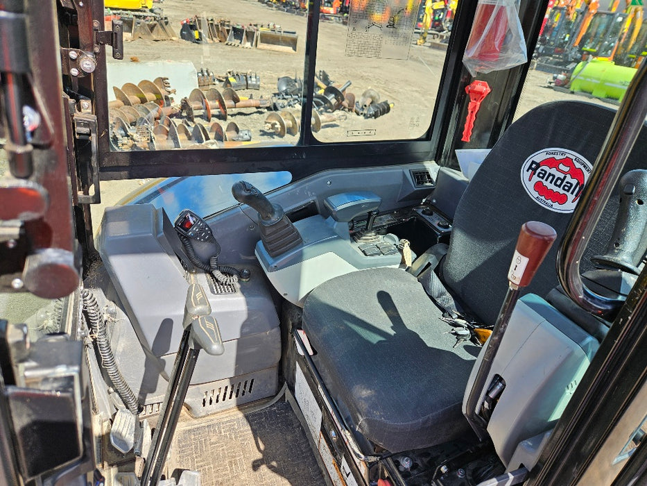 2022 SANY SY50U 5.3T EXCAVATOR WITH QC HITCH, A/C CAB, BUCKETS AND 260 HOURS