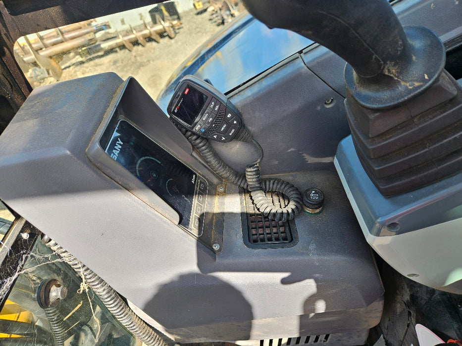 2022 SANY SY50U 5.3T EXCAVATOR WITH QC HITCH, A/C CAB, BUCKETS AND 260 HOURS