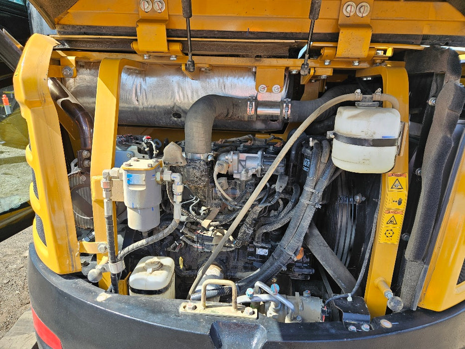 2022 SANY SY50U 5.3T EXCAVATOR WITH QC HITCH, A/C CAB, BUCKETS AND 260 HOURS